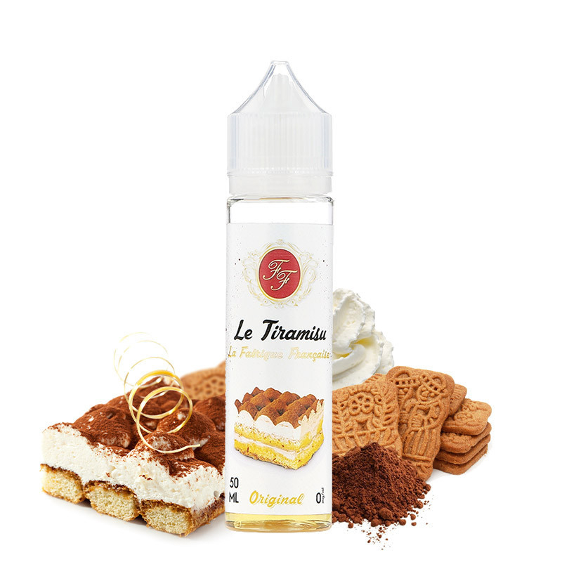 La Fabrique Française Le Tiramisu-50ml Shortfill-0 mg