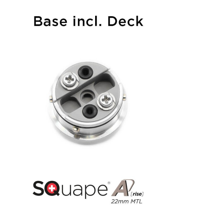 Stattqualm Squape A[rise] RTA 22mm MTL Base