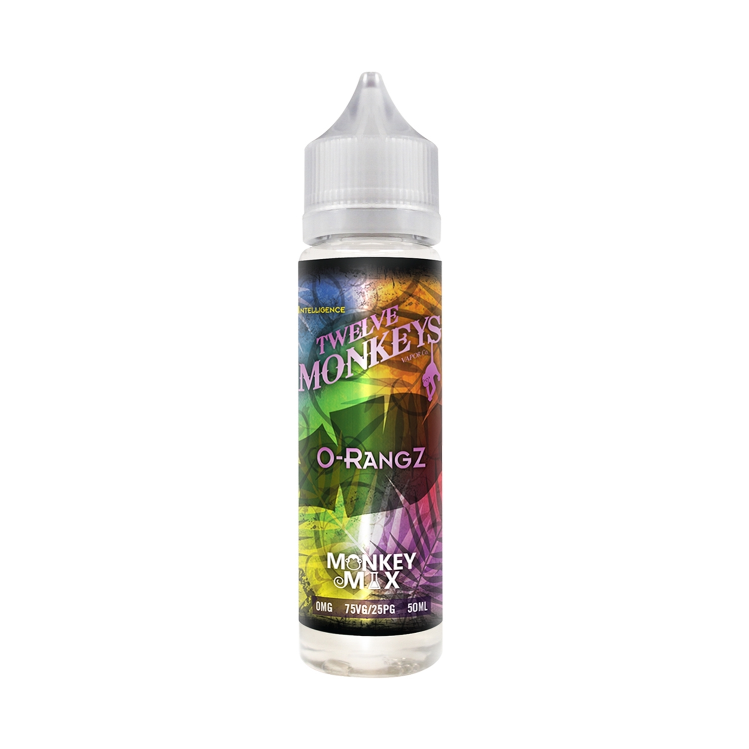 12 Monkeys O-Rangz-50ml Shortfill-0 mg