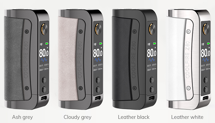 Innokin Coolfire Z80 Akkuträger farben2