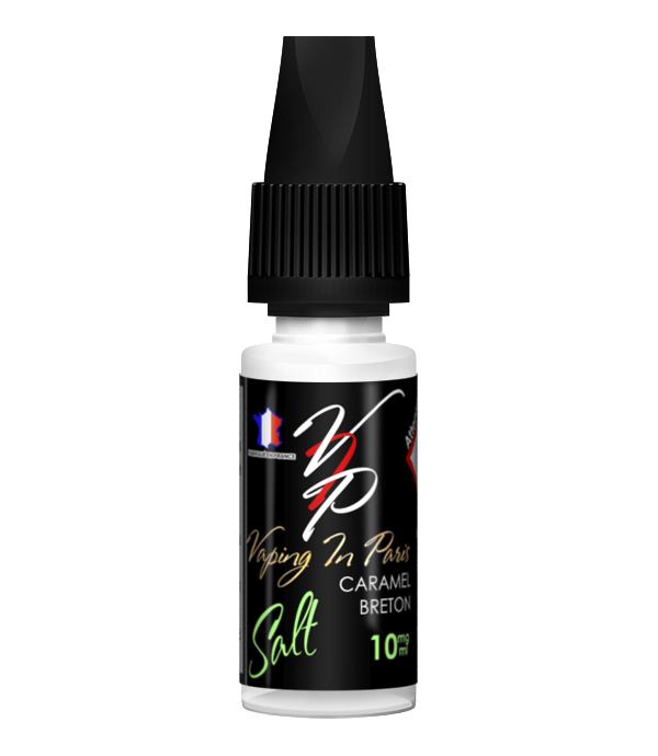 Vaping in Paris Caramel Breton Nic Salt-10 ml-10 mg