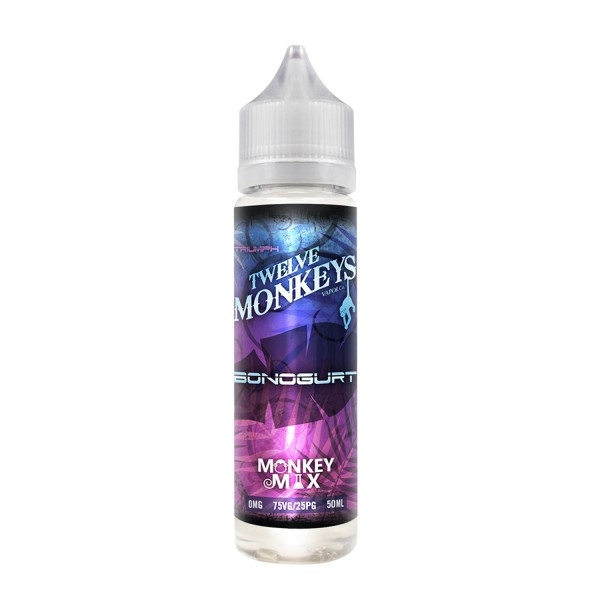 12 Monkeys Bonogurt-50ml Shortfill-0 mg