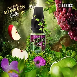 12 Monkeys Matata Nic Salt-10 ml-20 mg