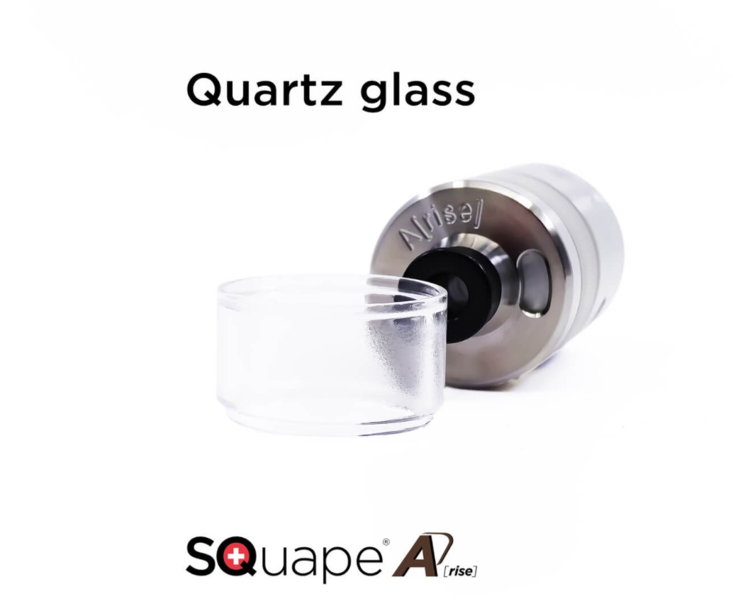 Stattqualm Squape A[rise] Tankgklas Quartz