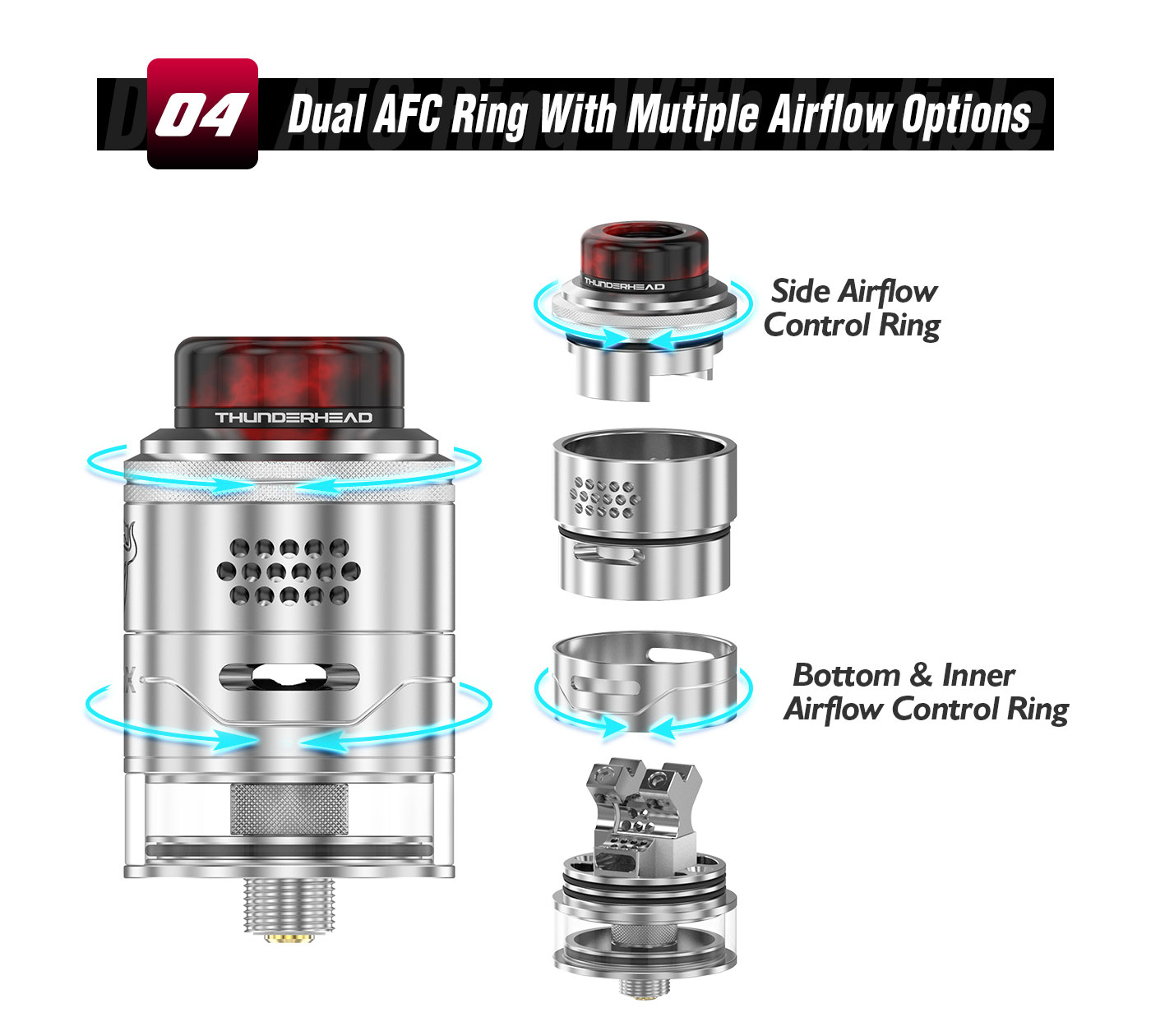 THC Tauren Max RDTA Luft