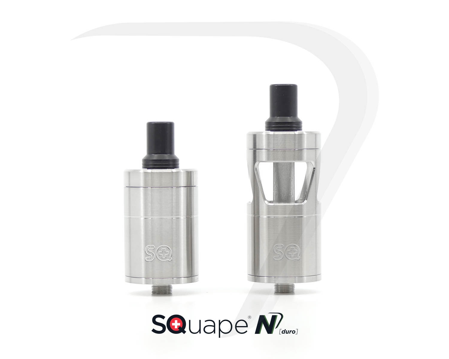 Stattqualm Squape N Nano Kit 2,0ml Edelstahl Grössenvergleich
