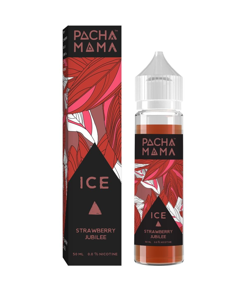 Pacha Mama Iced Strawberry Jubilee Ansicht Flasche Pacha Mama Iced Strawberry Jubilee-Strawberry, Watermelon