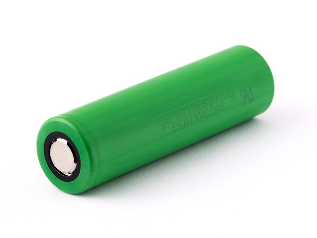 Sony Konion US18650VTC6 - 3120mAh, 3,6V - 3,7V (15A)