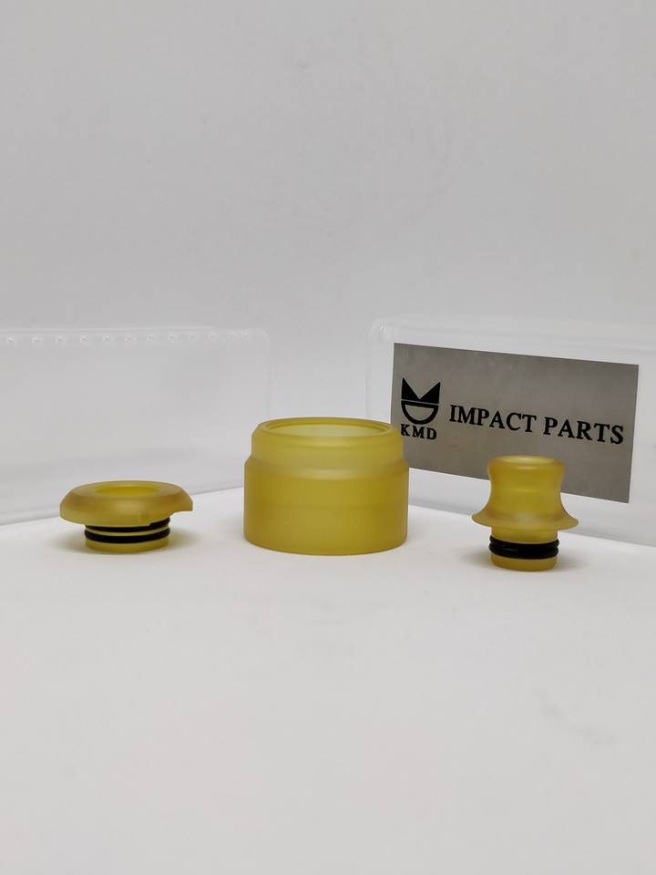 KMD Custom Vapes Impact RDA Top Cap-Ultem