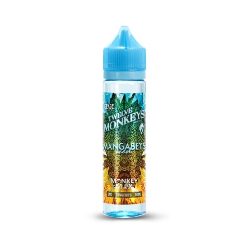12 Monkeys Mangabeys Iced 12 Monkeys Mangabeys Iced-50ml Shortfill-0 mg