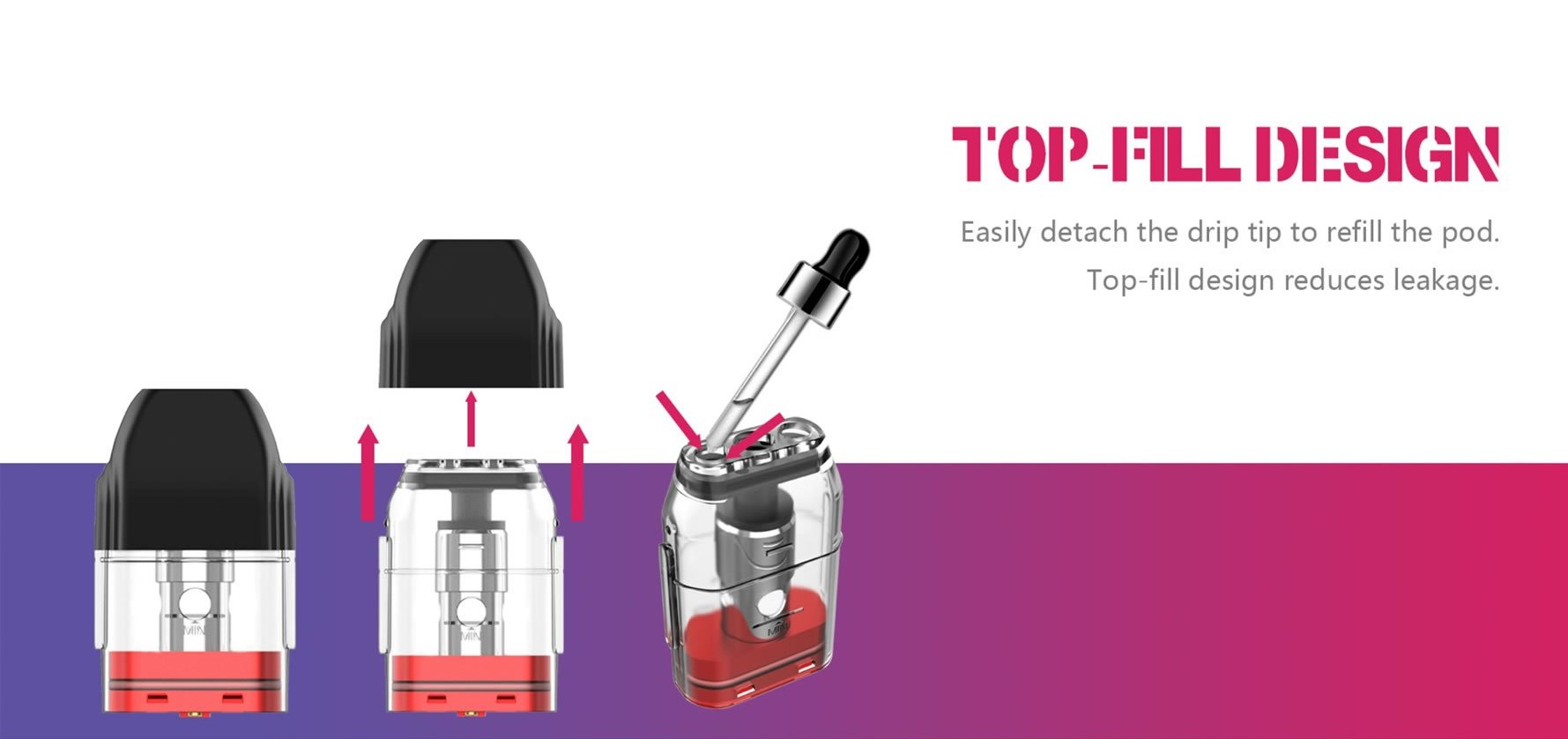 Uwell Caliburn G Ersatzkartusche befüllen