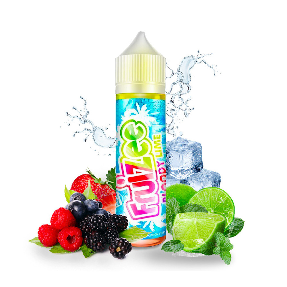 Fruizee Bloody Lime-50ml Shortfill-0 mg