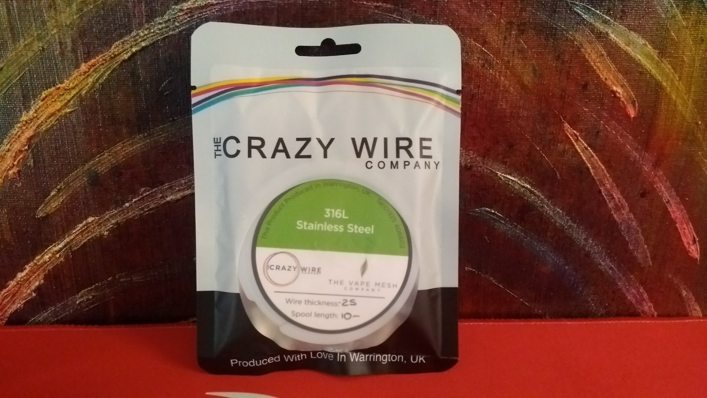 Crazy Wire Company SS316L 0.25mm 10m