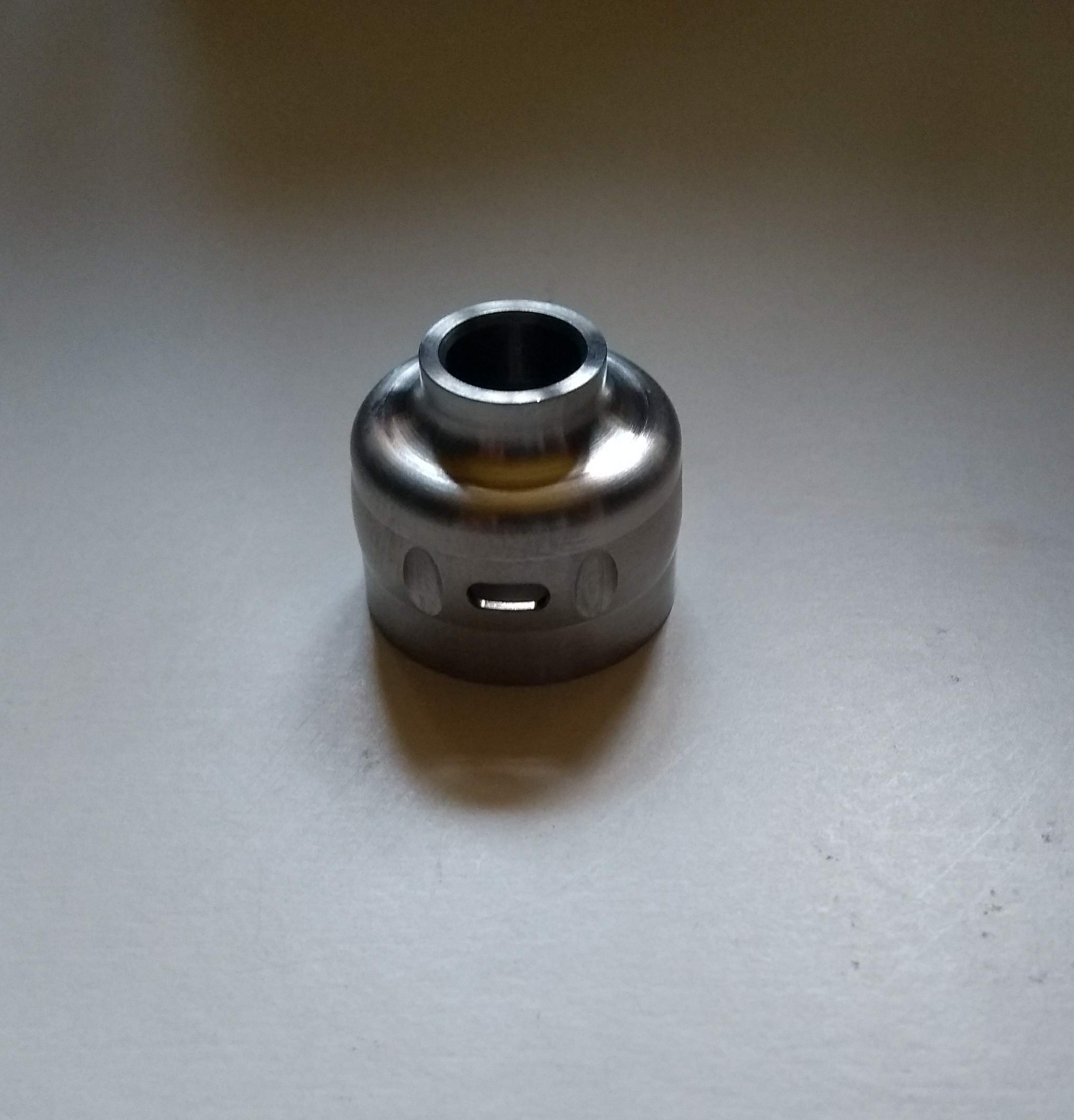 Eden Mods Salix RDA Slam Cap-Stainless Steel