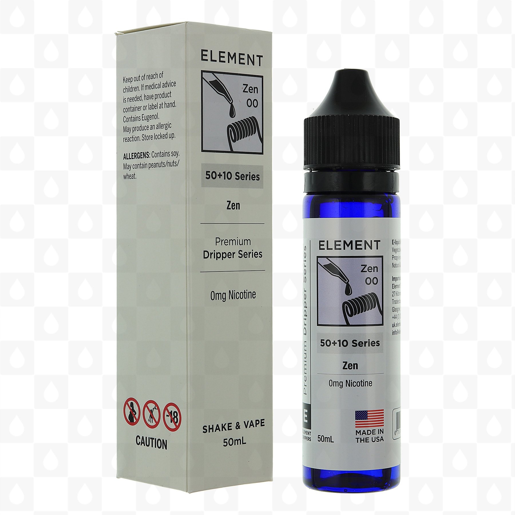 ELEMENT Zen-50ml Shortfill-0 mg