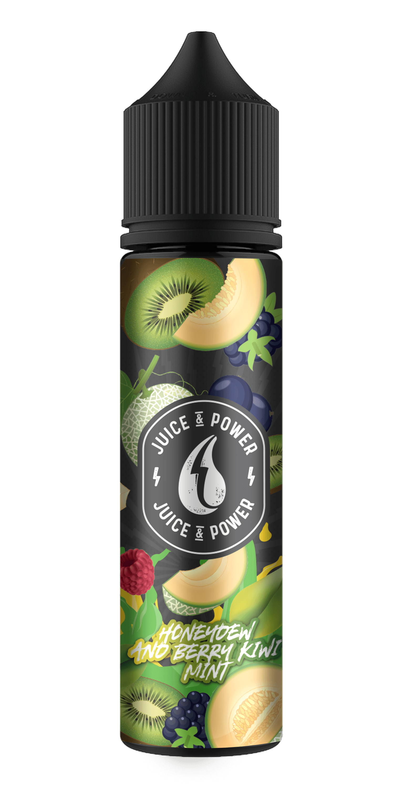 Juice & Power Honeydew & Berriy,Kiwi,Mint Ansicht Flasche Juice & Power Honeydew & Berriy,Kiwi,Mint-Honeydew,Berries,Kiwi,Mint