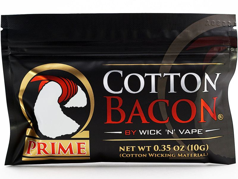 Wick 'n' Vape Cotton Bacon Prime Verpackung Cotton Bacon Prime by Wick 'N' Vape