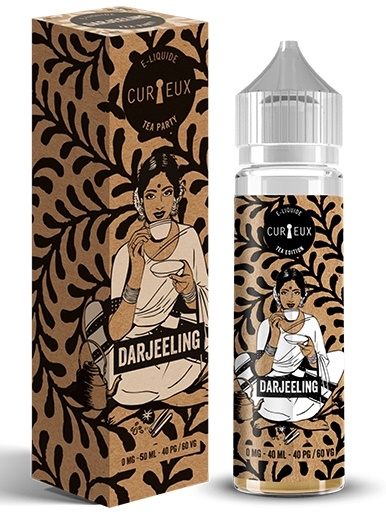 Curieux Darjeeling Ansicht Flasche Curieux Darjeeling