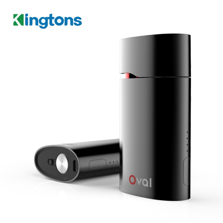 Kingstons Oval Vaporizer-Black