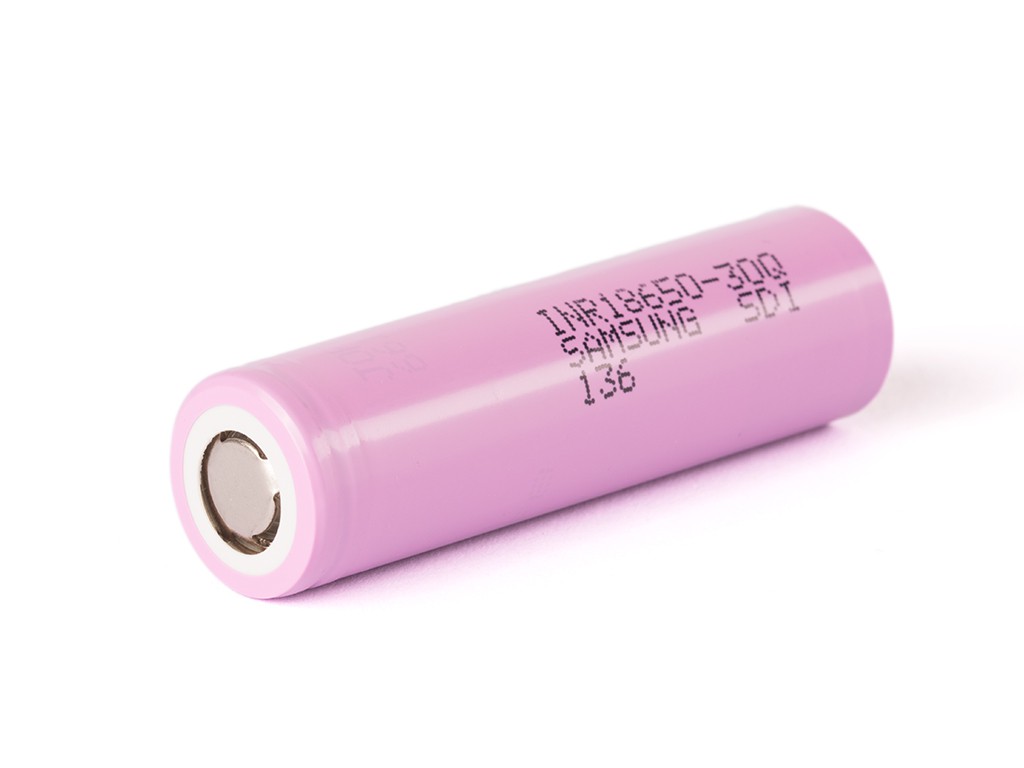 Samsung INR 18650-30Q - 3,6V - 3,7V, 3000mAh (15A)