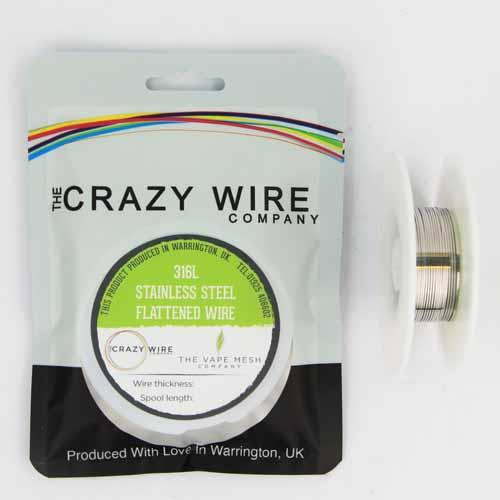 Crazy Wire Flat Wire SS316L