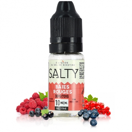 SALTY Baies Rouges-10 ml-10 mg