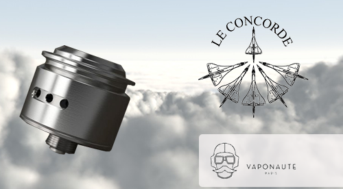 Vaponaute LE CONCORDE RDA Tank-Stainless Steel