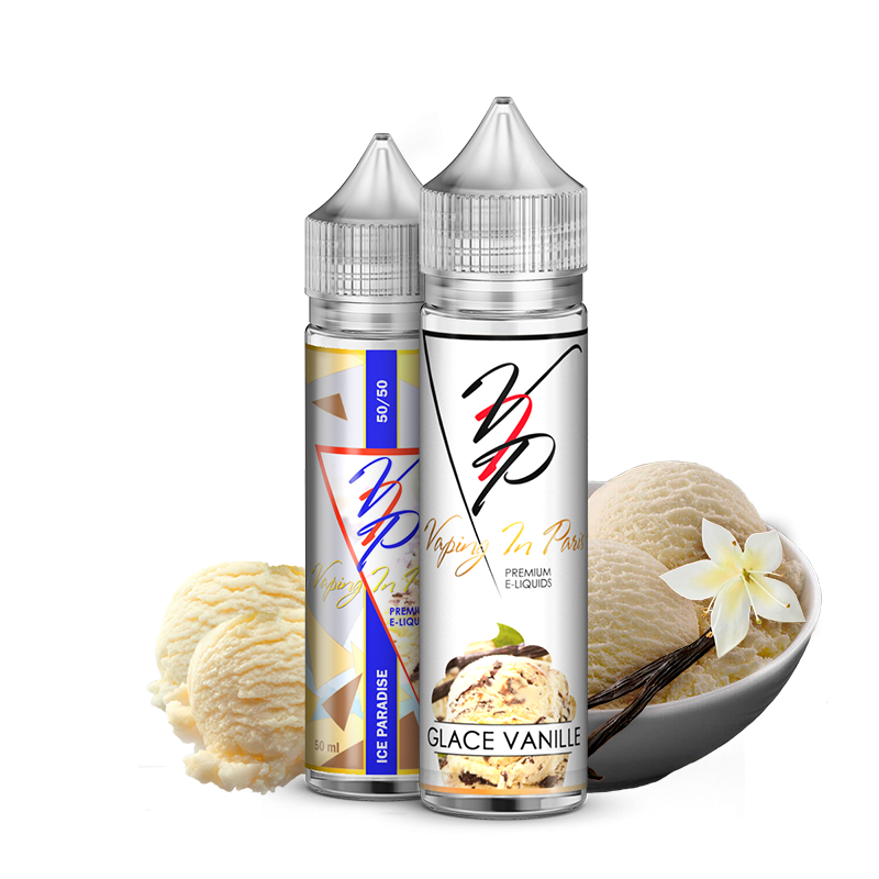 Vaping in Paris Ice Paradise (Glace Vanille) Vaping in Parise Ice Paradise-50 ml