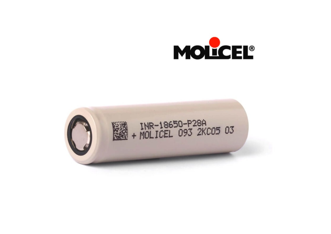Molicel P28A 2800mAh Ansicht Molicel P28A 2800mAh