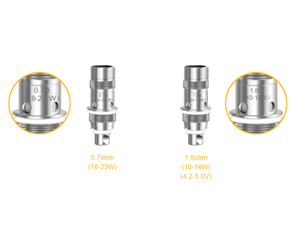 Aspire Nautilus Ersatzcoils-0,7 Ohm Mesh