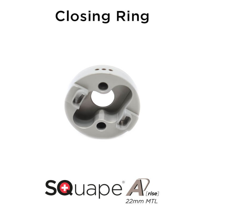 Stattqualm Squape A[rise] RTA 22mm MTL Closing Ring