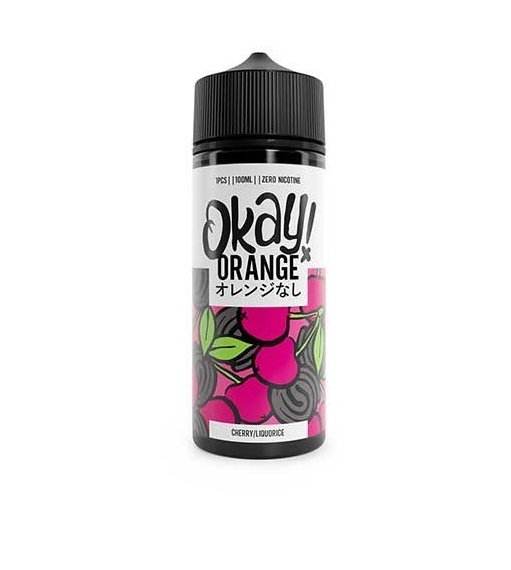 Okay! Orange Cherry/Liquorice Ansicht Flasche Okay! Orange Cherry/Liquorice