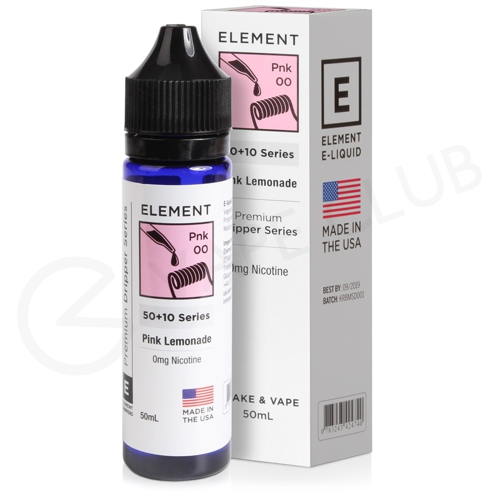 ELEMENT Pink Lemonade-50ml Shortfill-0 mg