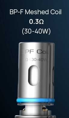 Aspire BP-F Coils 0,3 Ohm Aspire BP-F Coils 0,3 Ohm