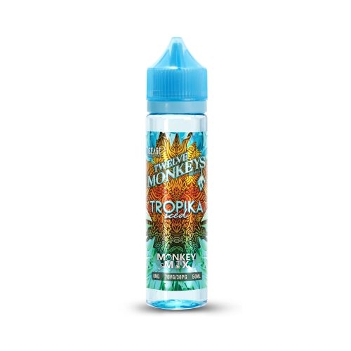 12 Monkeys Tropika Iced-50ml Shortfill-0 mg 12 Monkeys Tropika Iced-50ml Shortfill-0 mg