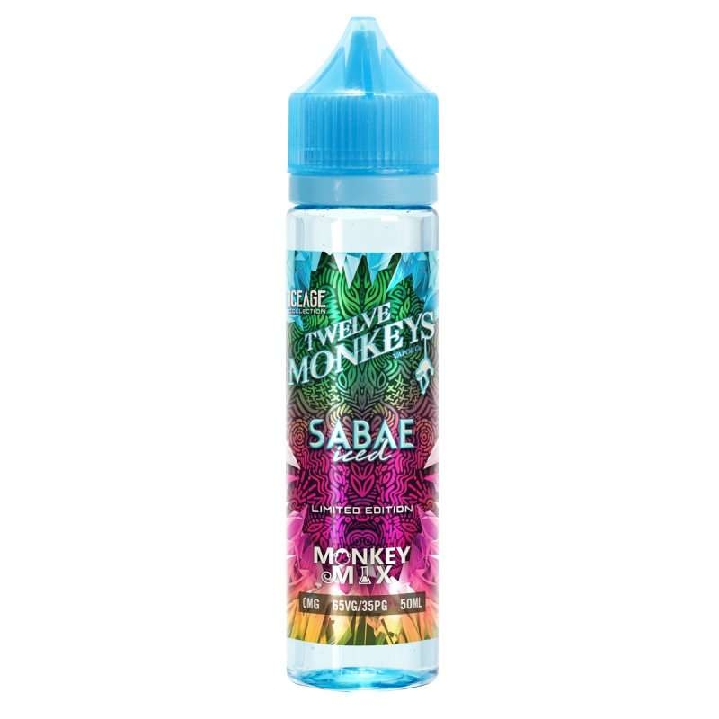 12 Monkeys Sabae Iced-50ml 12 Monkeys Sabae Iced-50ml Shortfill-0 mg-50ml Shortfill-0 mg