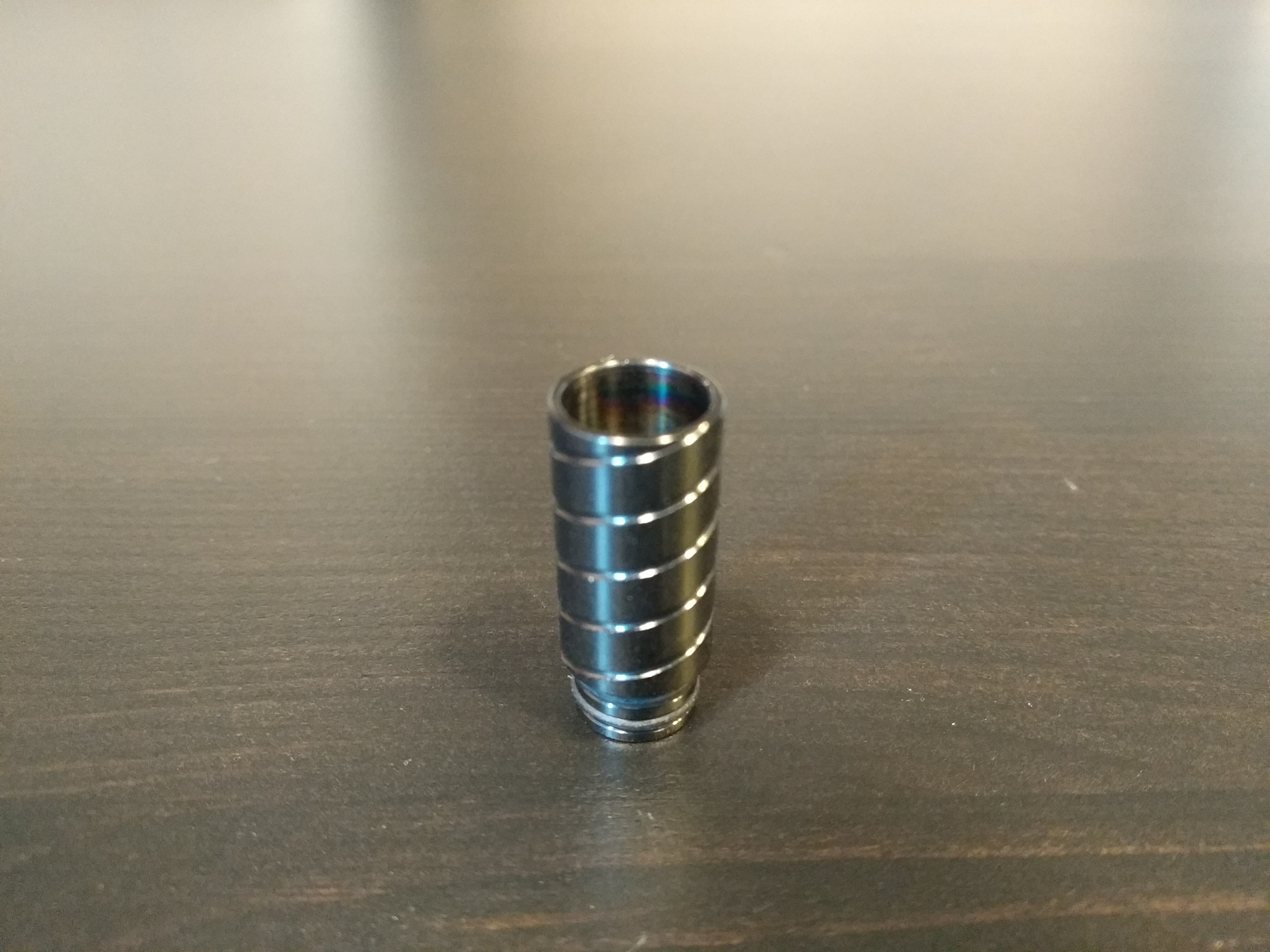 VapeOnly 510 Drip Tip Metall-Black Spiral