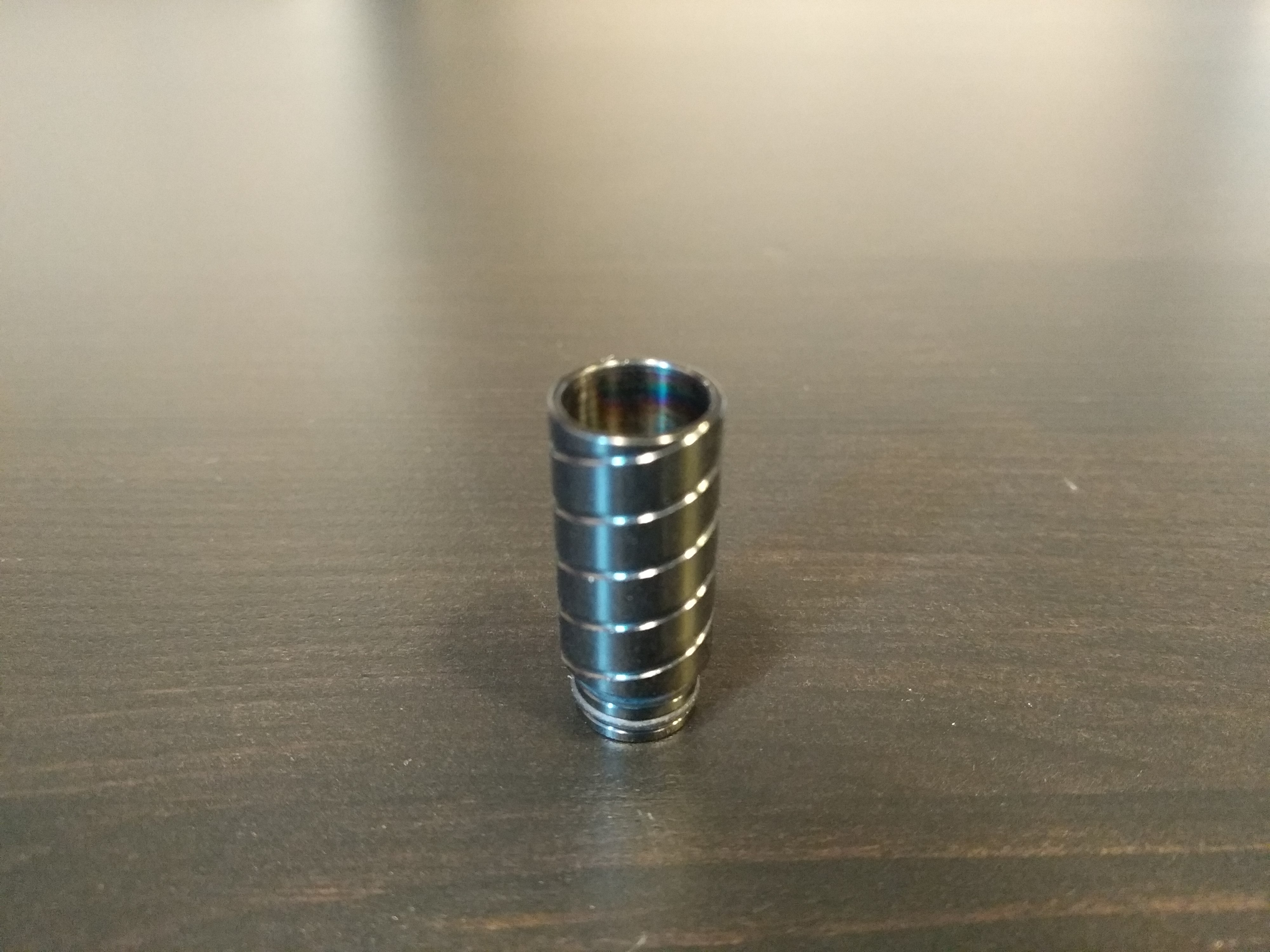 Schwarz Spirale VapeOnly 510 Drip Tip Metall-Black Spiral