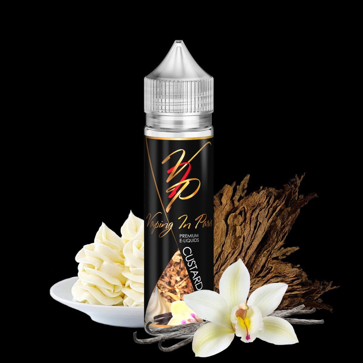 Vaping in Paris Custard Blend Vaping in Paris Custard Blend-50ml Shortfill-0 mg