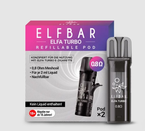 Elfbar Elfa Turbo nachfüllbarer Pod (leer)