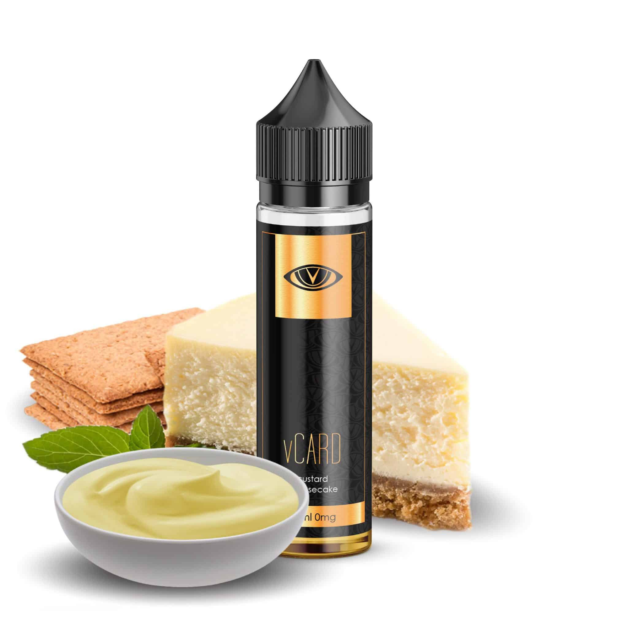 Visionary Liquids vCard-Vanilla Custard, Cheesecake