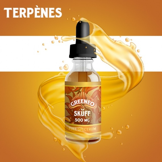 Greeneo Sküff CBD Flasche Ansicht Greeneo Sküff CBD