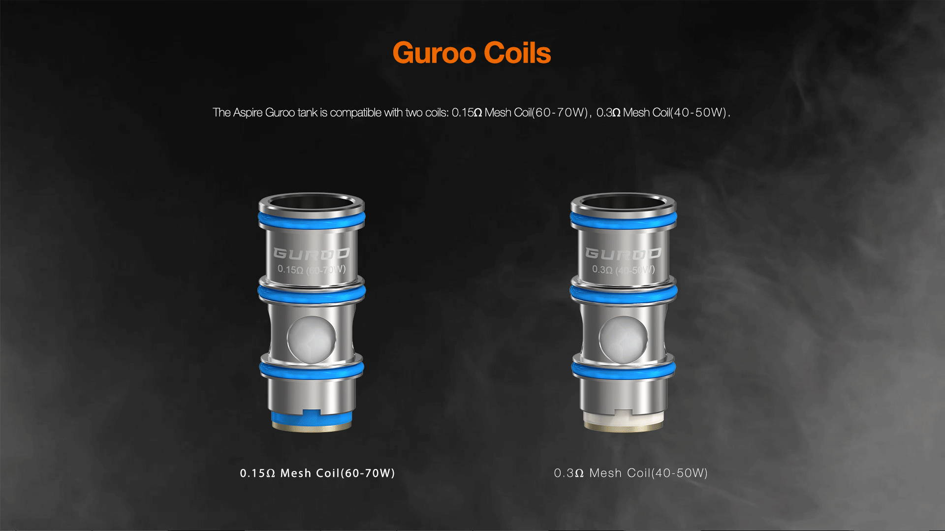 Aspire Guroo Mesh Coils