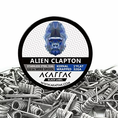 Akattak Alien Clapton-Alien SS316L 0.3.0.8/32