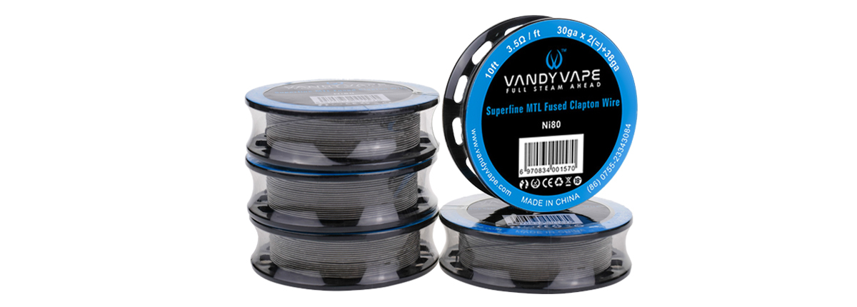 Vandy Vape Superfine MTL Clapton Ansicht Vandy Vape Superfine MTL Clapton