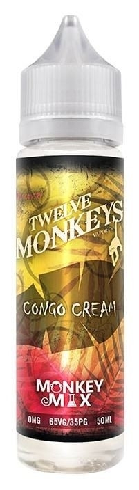 12 Monkeys Congo Cream 12 Monkeys Congo Cream-50ml Shortfill-0 mg