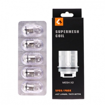 GeekVape Super Mesh Coils-Mesh X2 - 0.3 Ohm (neu 0,4 Ohm)