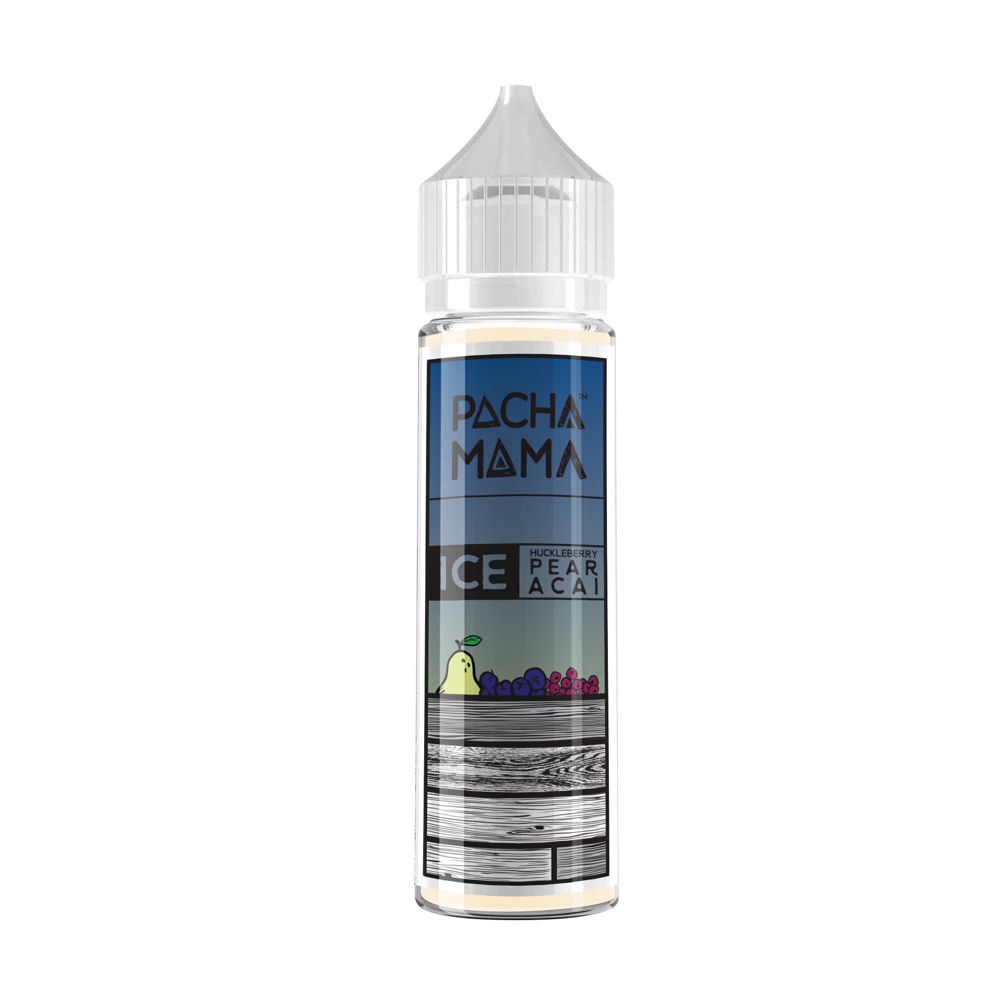 Pacha Mama Pear Acai Ice-50ml Shortfill-0 mg